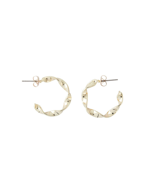 Dilla Hoop Earrings - Gull - PIECES