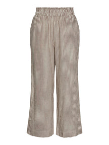 Lorna High-Waist Pants - Chocolate Fondant