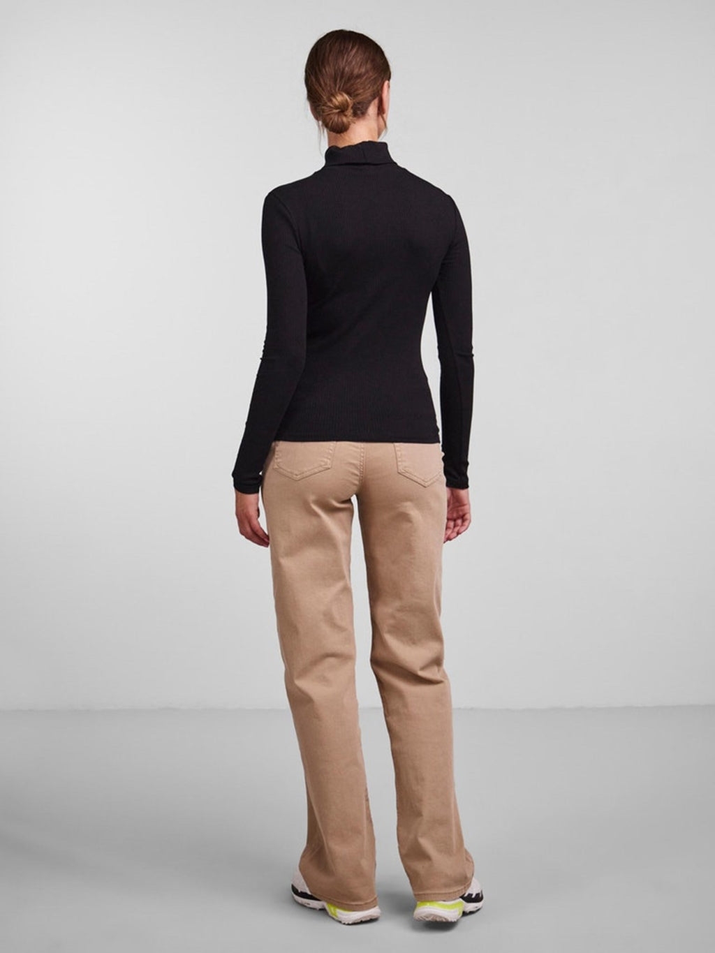 Kitte Rollneck Top - Svart