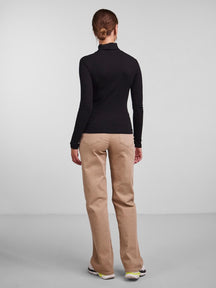 Kitte Rollneck Top - Svart