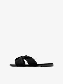 Viki Skinn Sandal - Svart