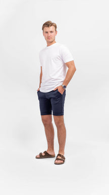 Chino Shorts - Marineblå