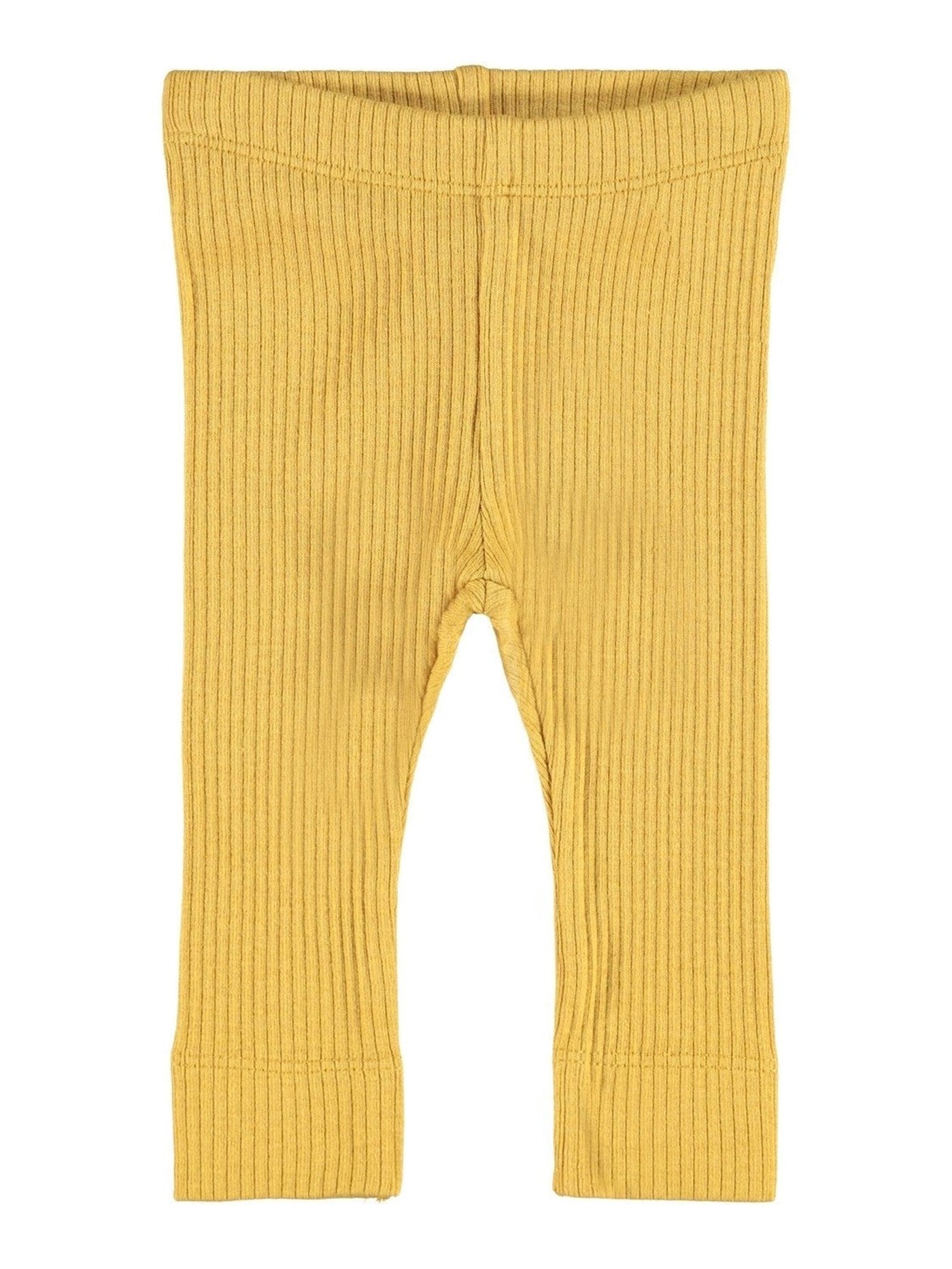 Rib leggings - Spruce Yellow - Name It