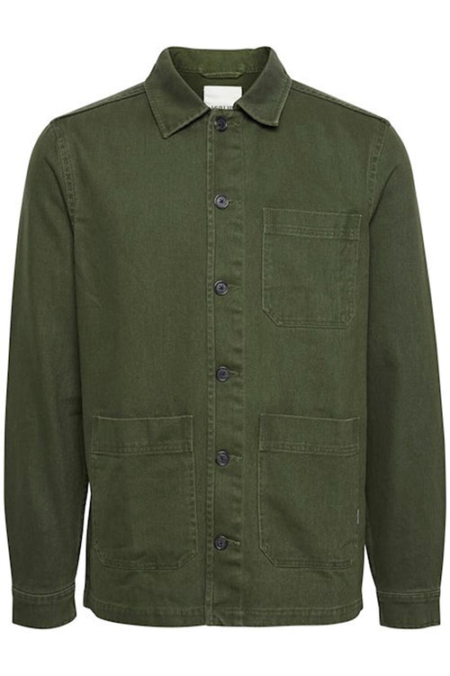 Wand Overshirt - Black Forest - Solid