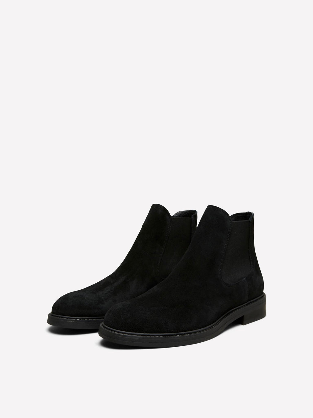 Blake Suede Chelsea Boots - Svart