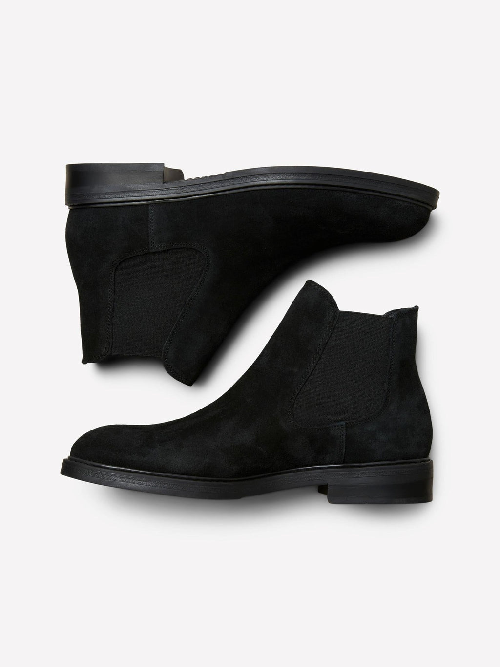 Blake Suede Chelsea Boots - Svart