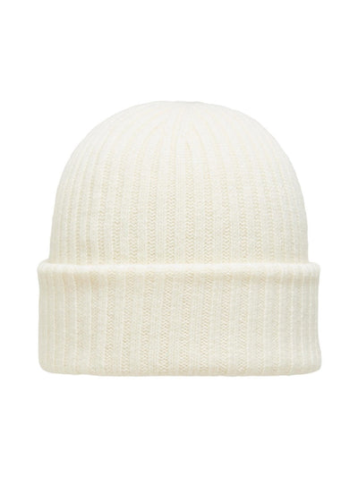 Merino Uld Beanie - Snow White - Selected Homme 2