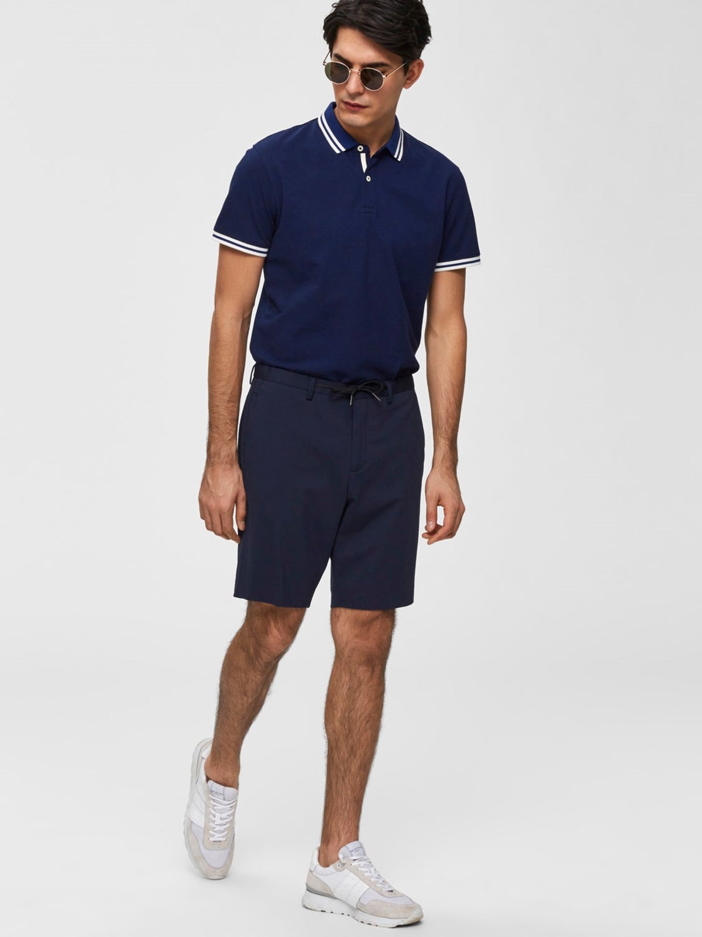 Tapered-Air Shorts - Dark Sapphire - Selected Homme 3