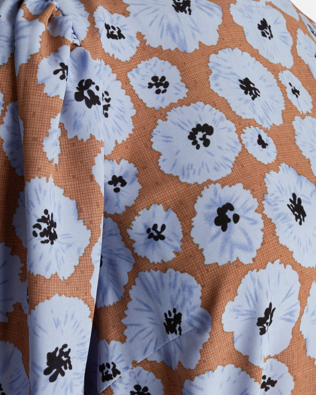 Ventia Flower Dress - Blå
