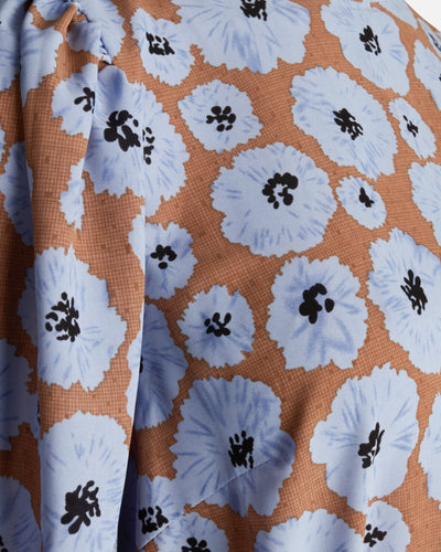 Ventia Flower Dress - Blå - Sisters Point 3