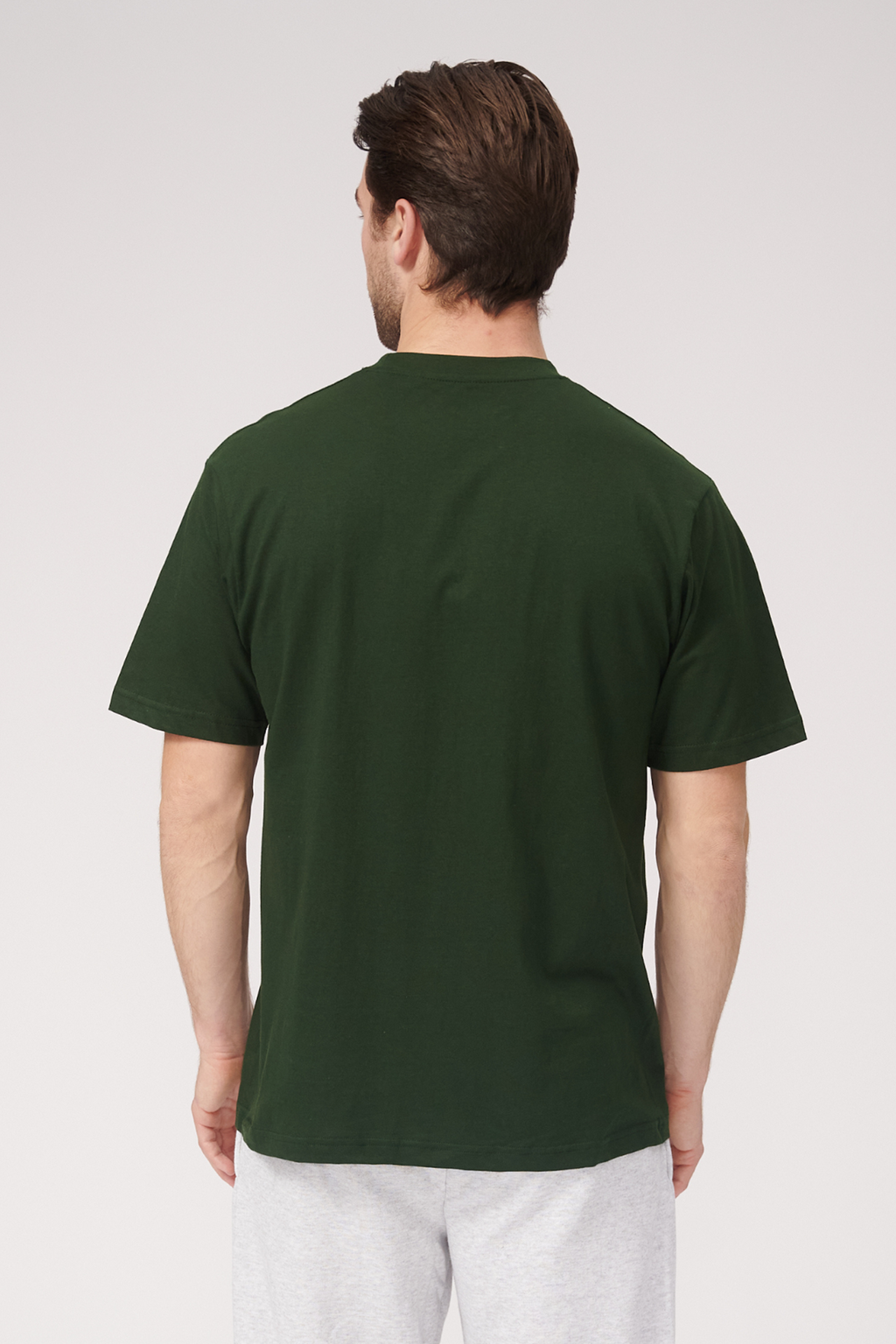 Oversized T-shirt - Mørk Grønn