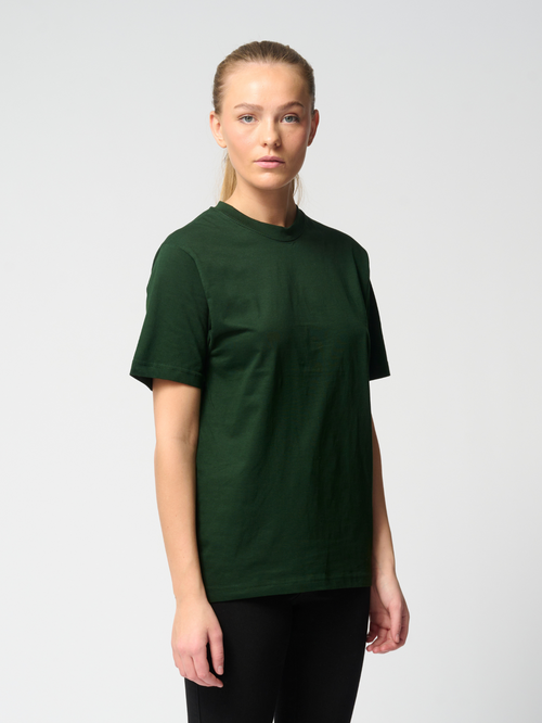 Oversized t-shirt - Bottle Green - TeeShoppen