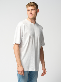 Oversized T-shirt - Lysegrå