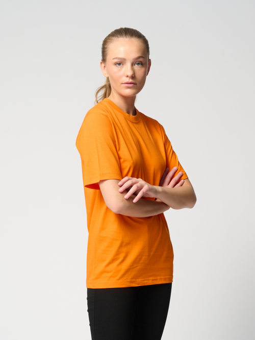 Oversized t-shirt - Oransje - TeeShoppen