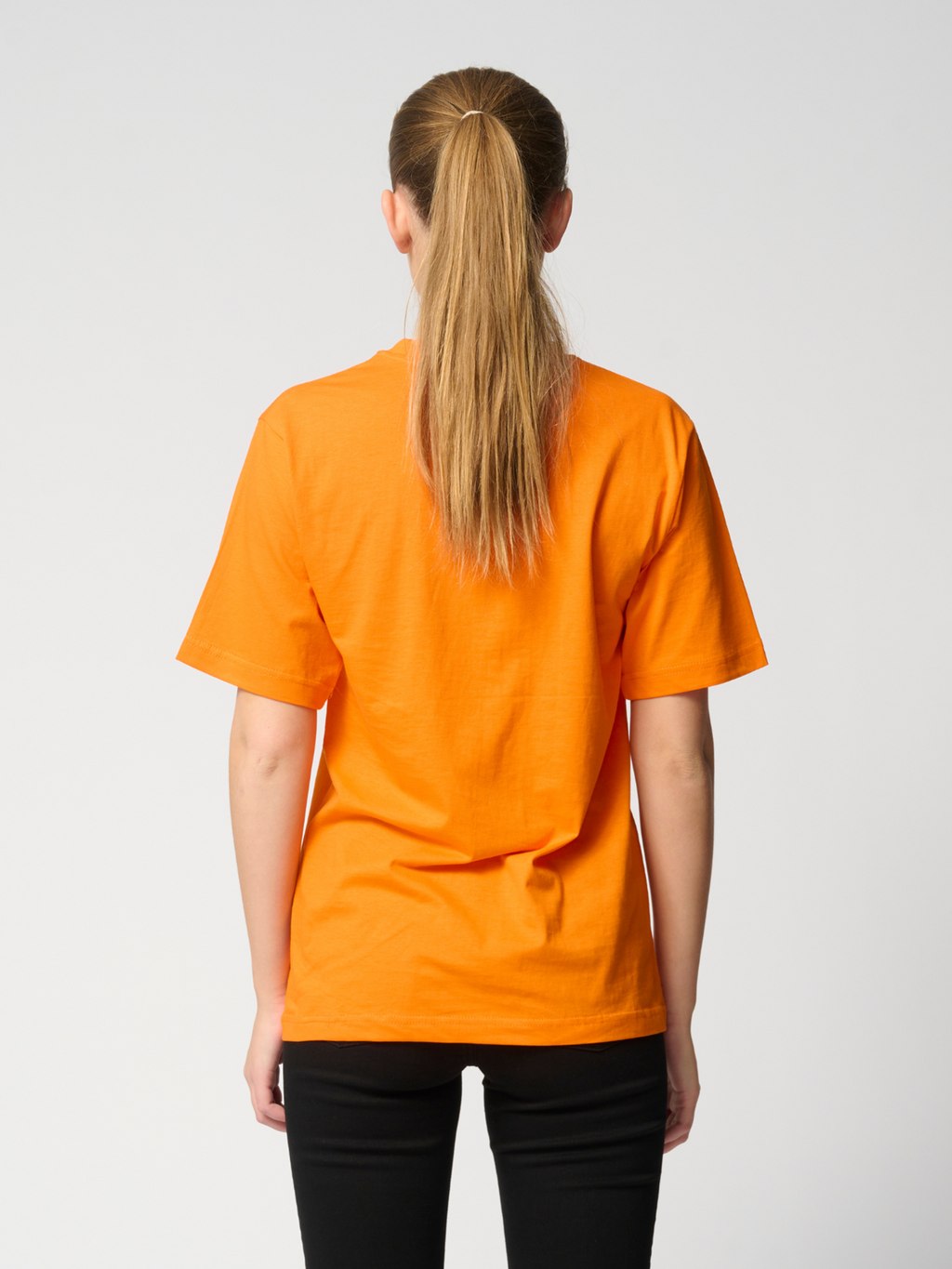 Oversized t-shirt - Oransje