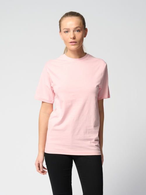 Oversized t-shirt - Rose - TeeShoppen