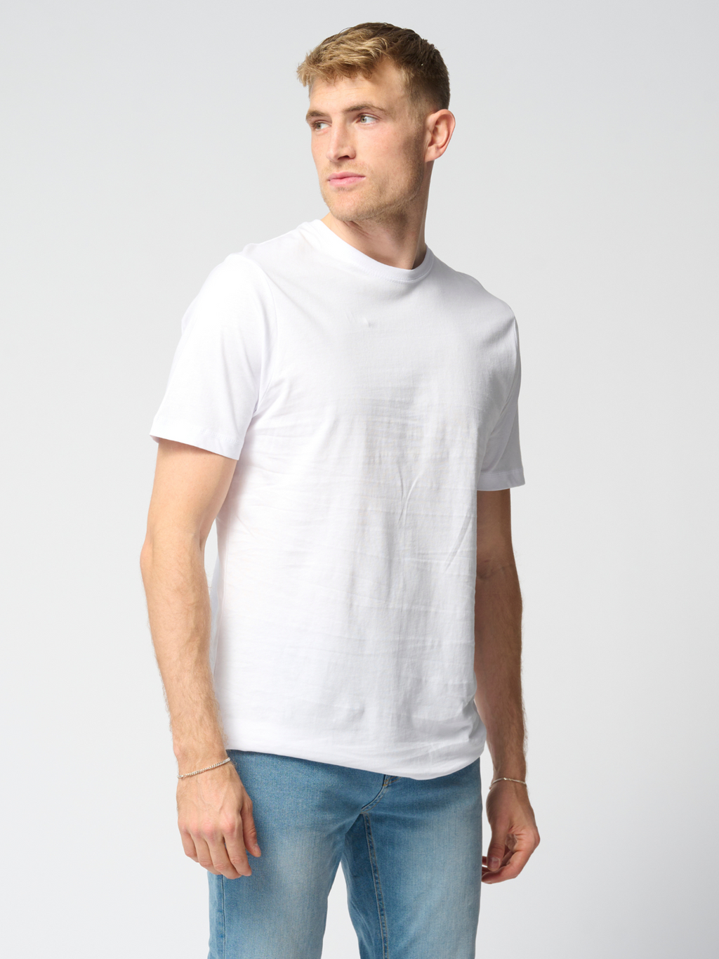 Økologisk Basic T-shirt - Hvit