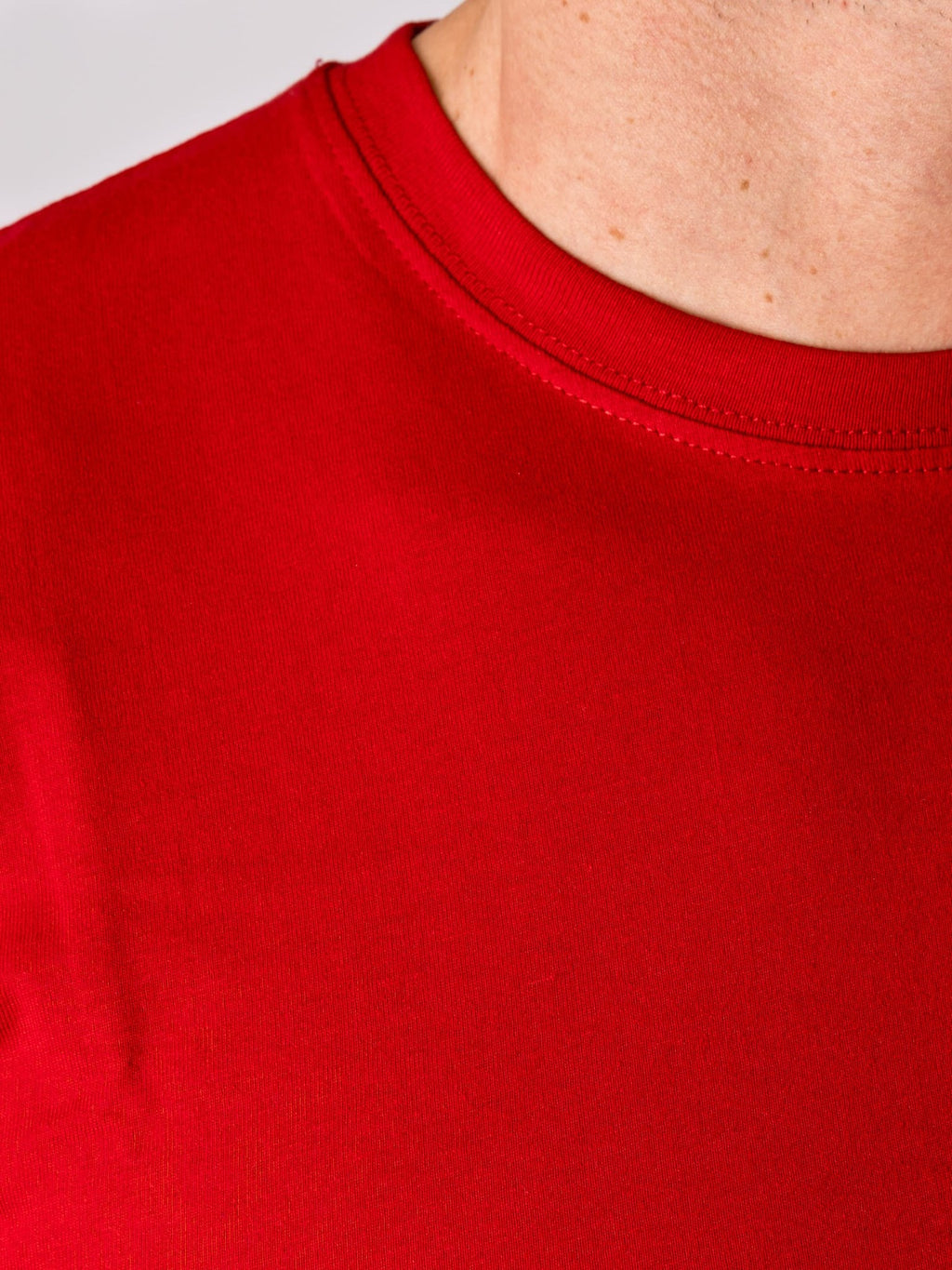 Økologisk Basic T-shirt - Rød