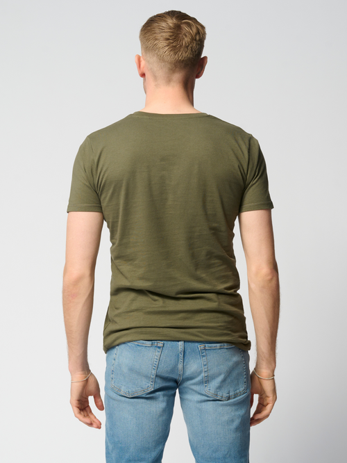 Muscle T-shirt - Army Grønn - TeeShoppen