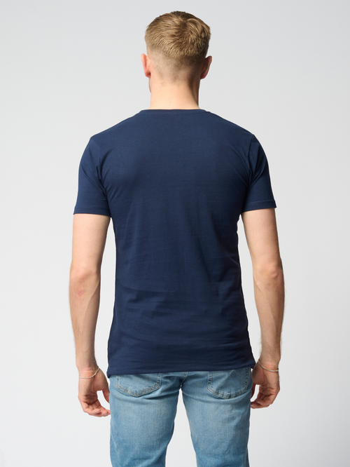 Muscle T-shirt - Navy - TeeShoppen