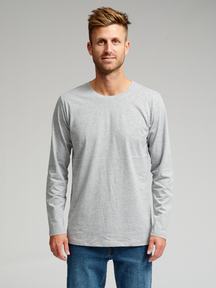 Basic T-skjorte med lange ermer - Pakketilbud (3 stk.)