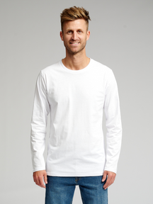 Basic T-skjorte med lange ermer - Pakketilbud (9 stk.)