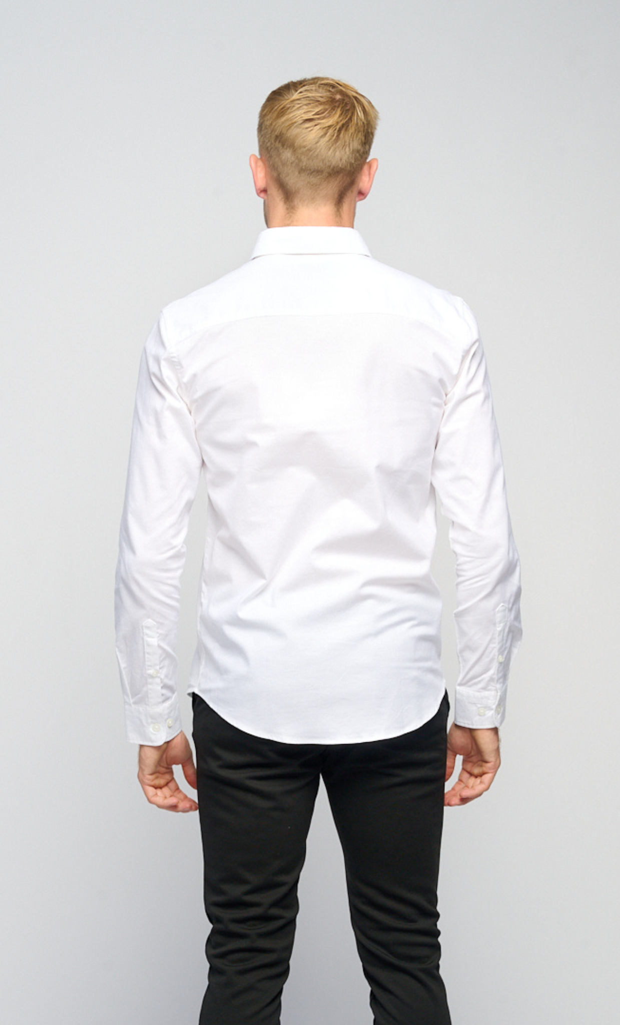 Den Originale Performance Oxford Skjorte - Hvit - TeeShoppen 2