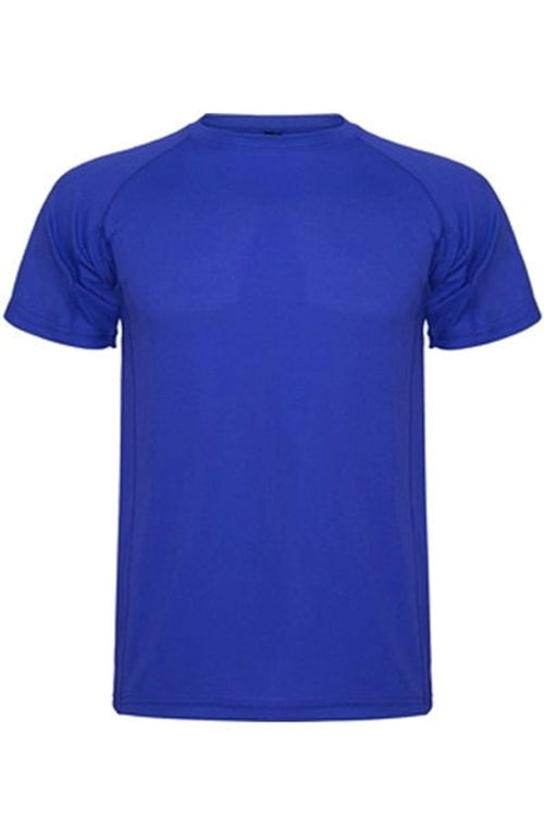 Trenings T-shirt - Blå - TeeShoppen