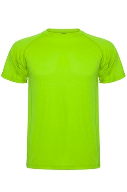 Trenings T-shirt - Lime Grønn - TeeShoppen
