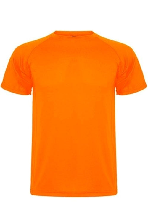 Trenings T-shirt - Oransje - TeeShoppen