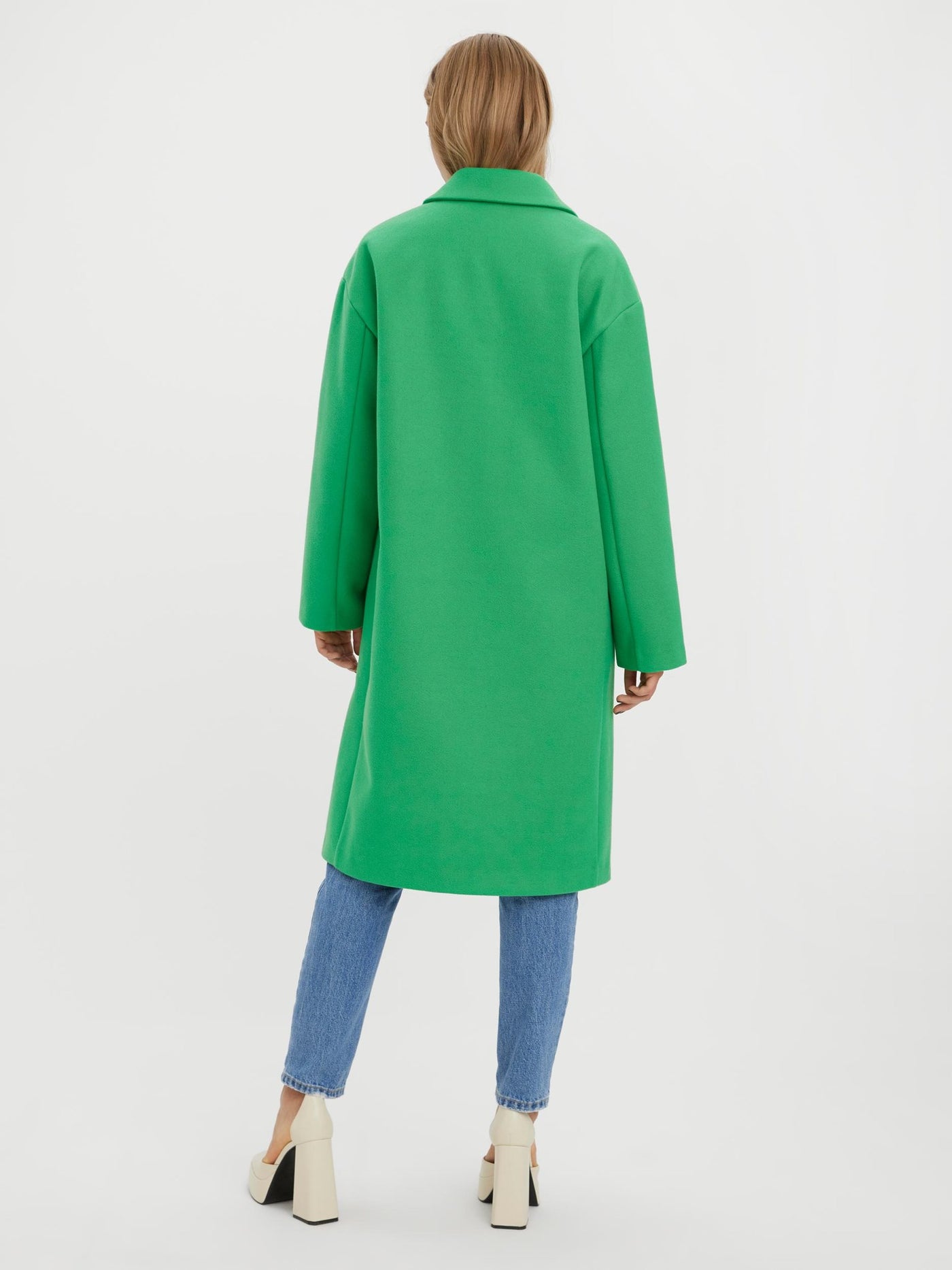 Fortune Lyon Coat - Bright Green - Vero Moda 4