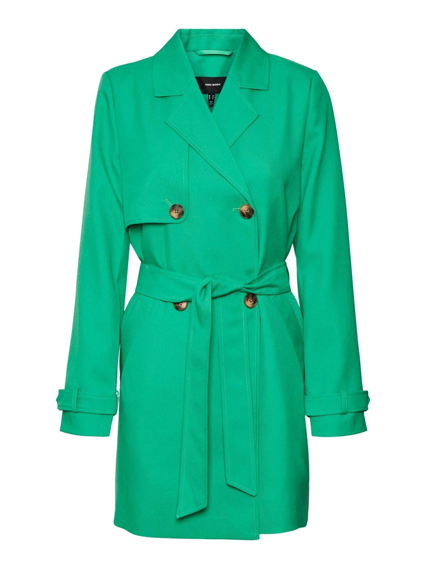 Celeste Trench Coat - Bright Green - Vero Moda