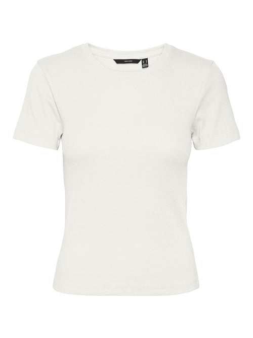 Ezra T-Shirt - Snow White - Vero Moda